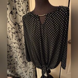 LG Cathy Daniels LN casual Business Blouse EUC C41